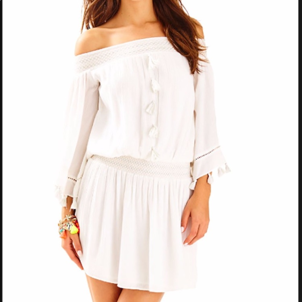 Lilly Pulitzer Off the Shoulder Dress